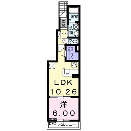 オリエンタルコートＣの物件間取画像